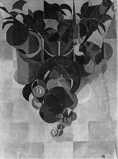 Composition IV (Still life)., Theo van Doesburg